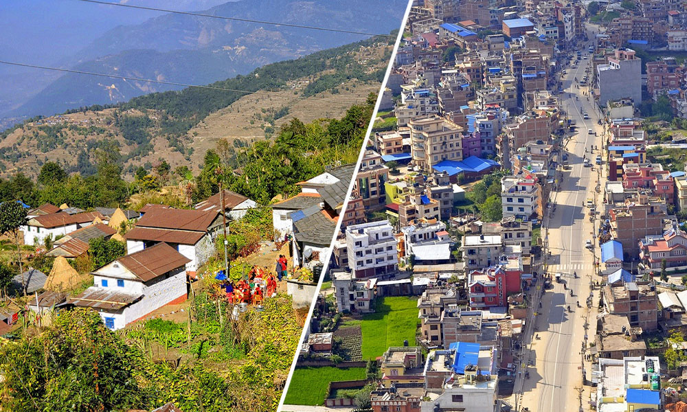 गरिबी घट्यो, तर ग्रामीण–शहरी खाडल यथावत्